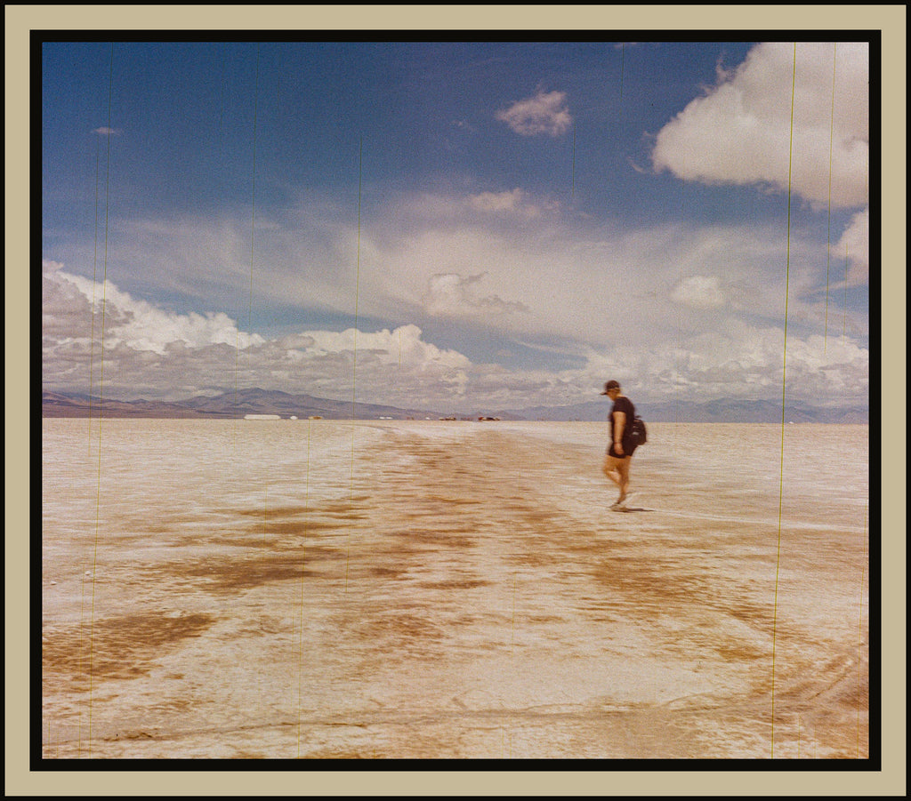 Sur le Salar - tirage encadre