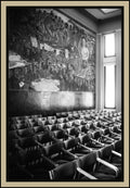 Salle vide - tirage encadre
