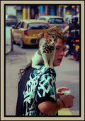 Le chaton - tirage encadre