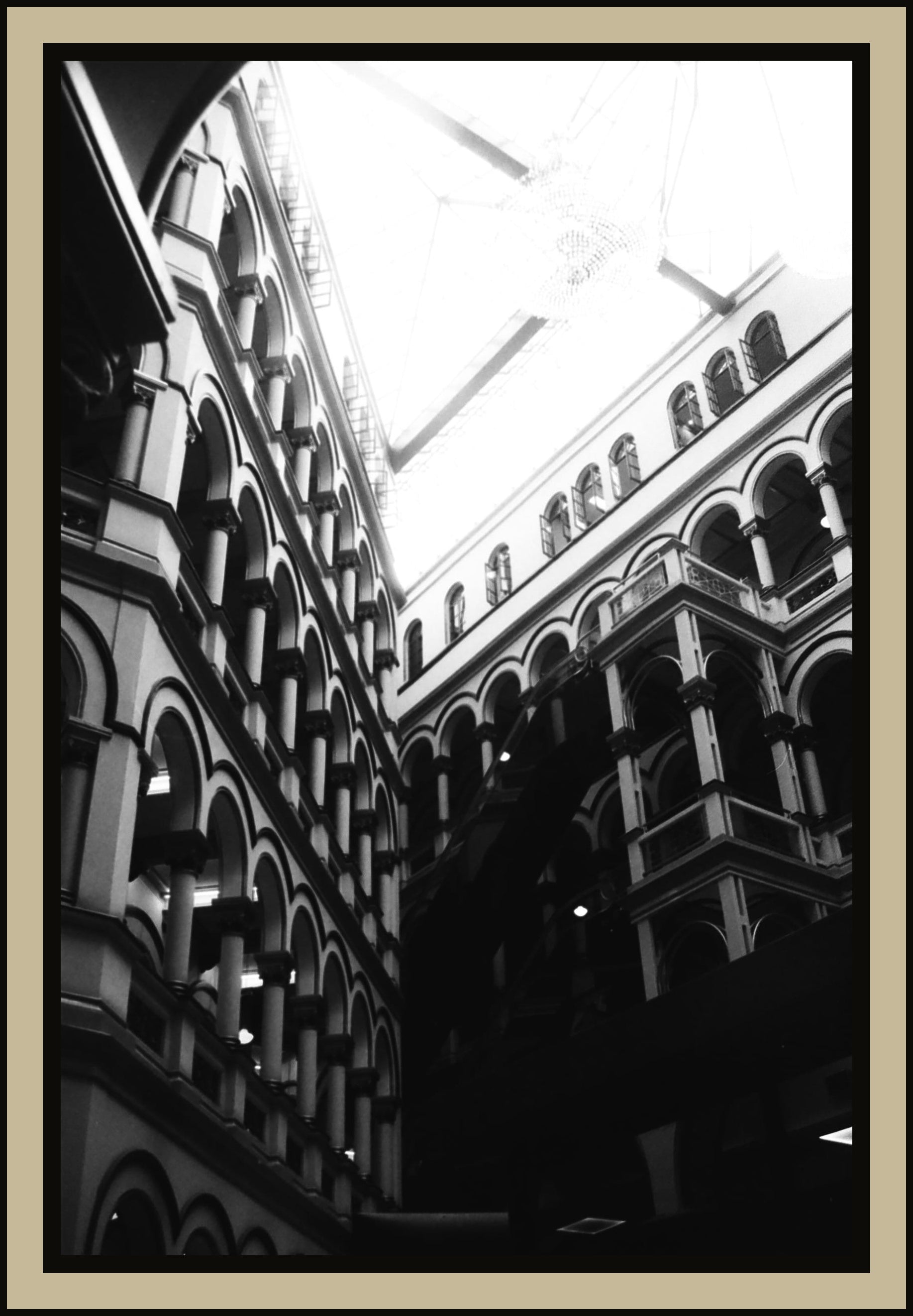 Palacio de la Cultura - tirage encadre