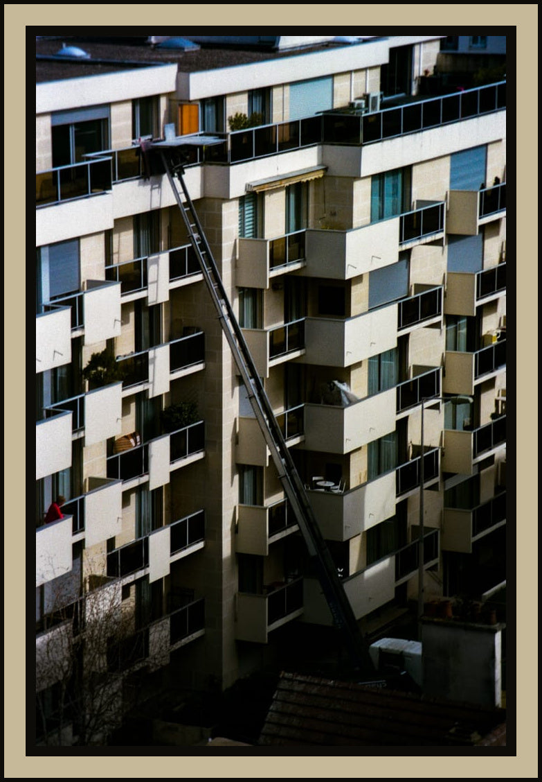 Diagonale urbaine - tirage encadre