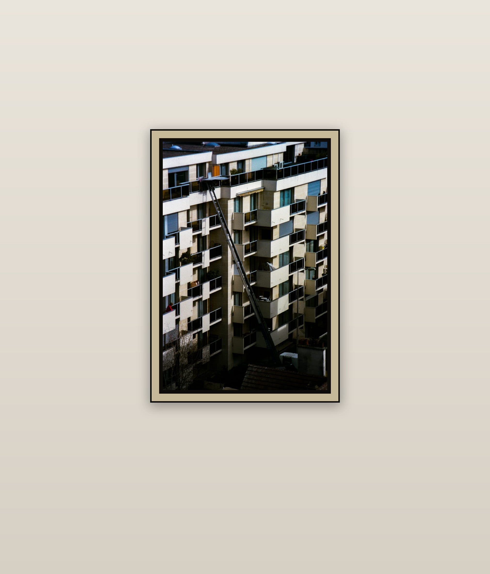 Diagonale urbaine - mur