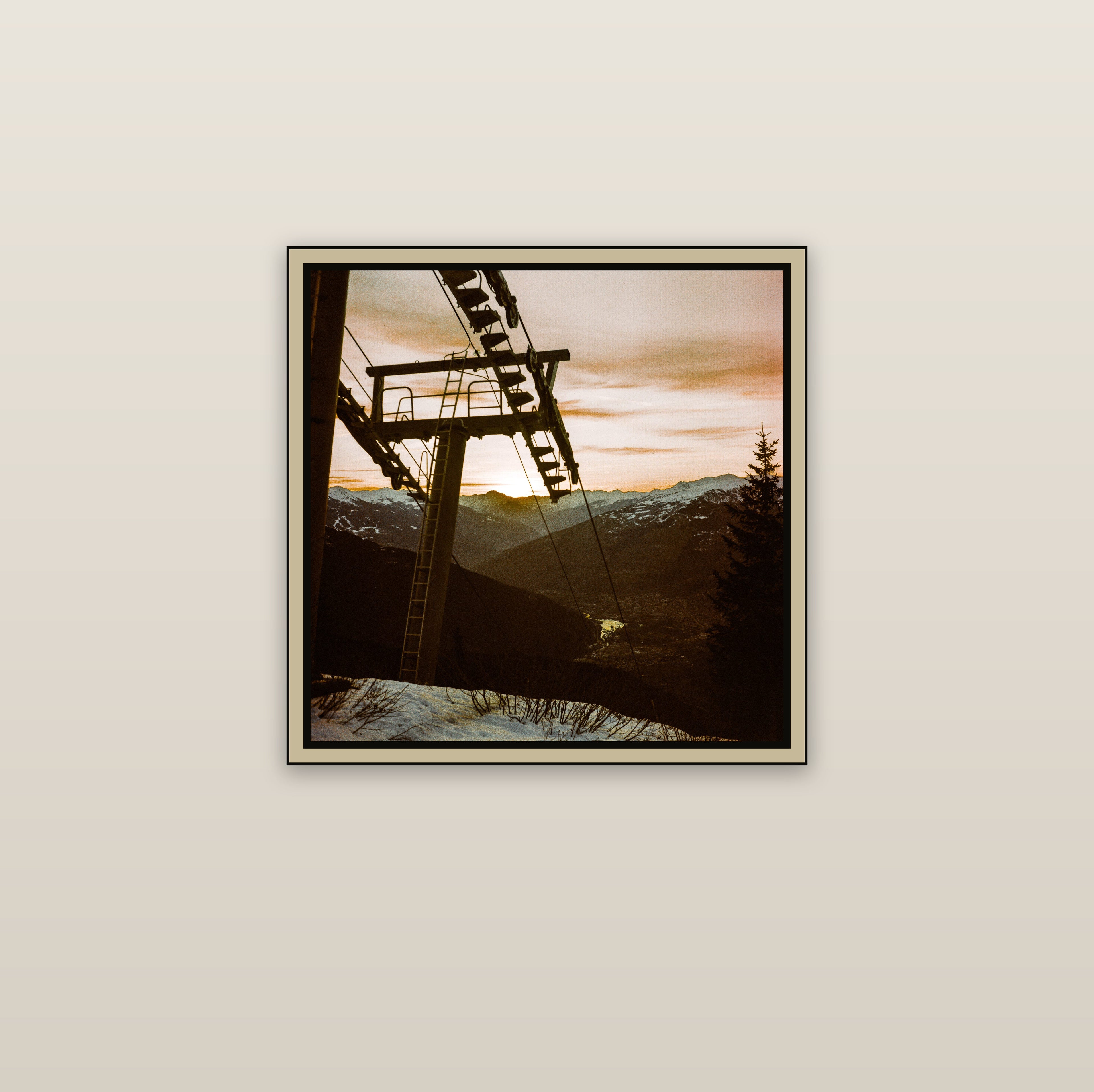 Telepherique dore - mur